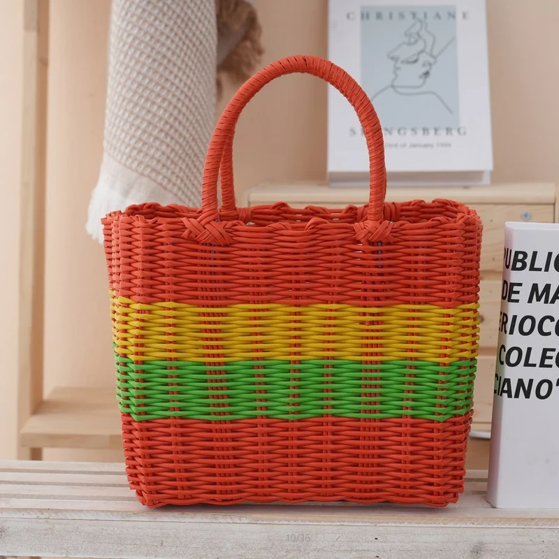 Handgemachte Korbtasche mit stilvollem Design Skanto