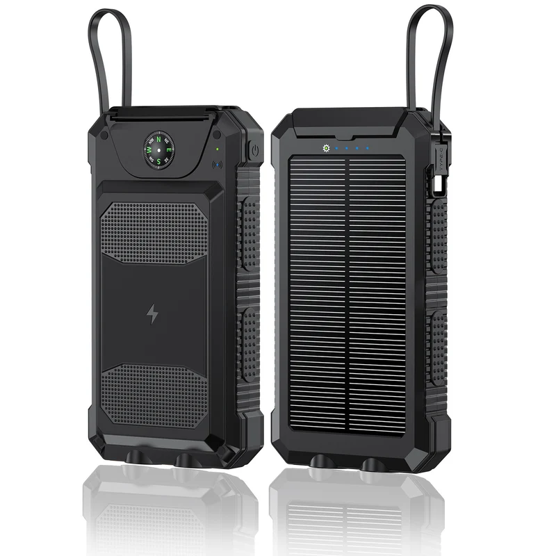 Solarbetriebene Powerbank mit hochentwickelter Schutztechnologie Skanto