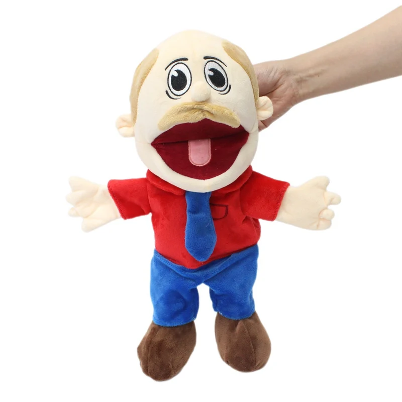 Handpuppe Hai mit beweglichen Armen