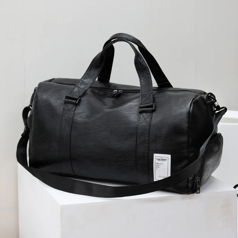 Premium Leder Reise Duffel Tasche Brehn