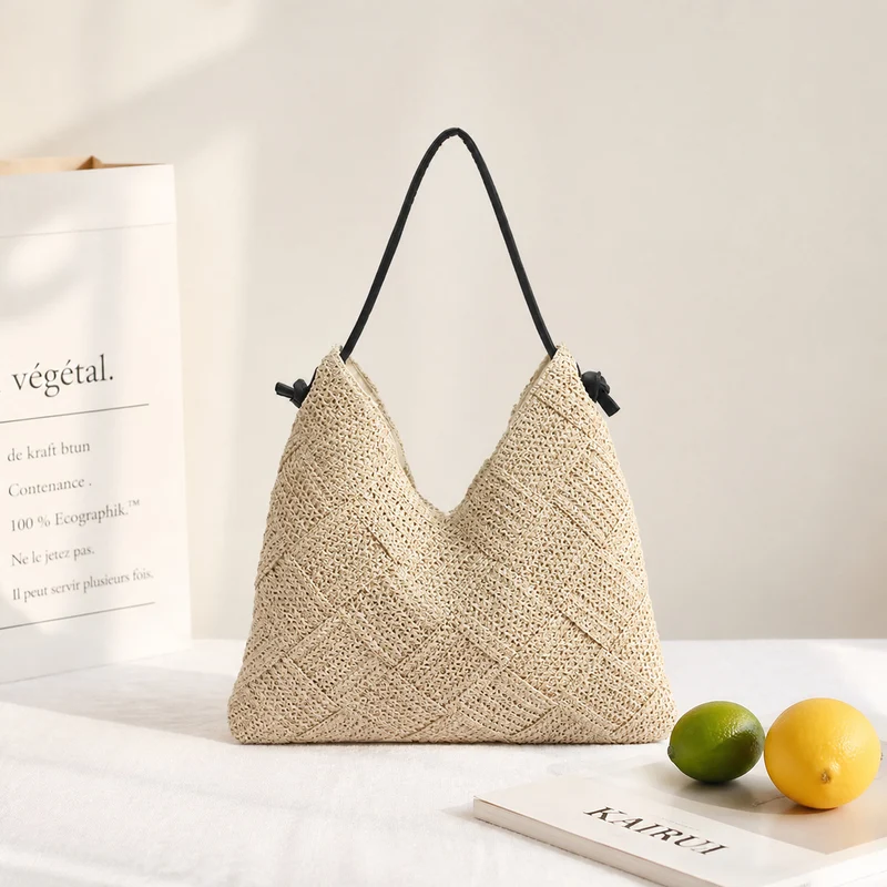 Kreative und nachhaltige Strohtasche Skanto