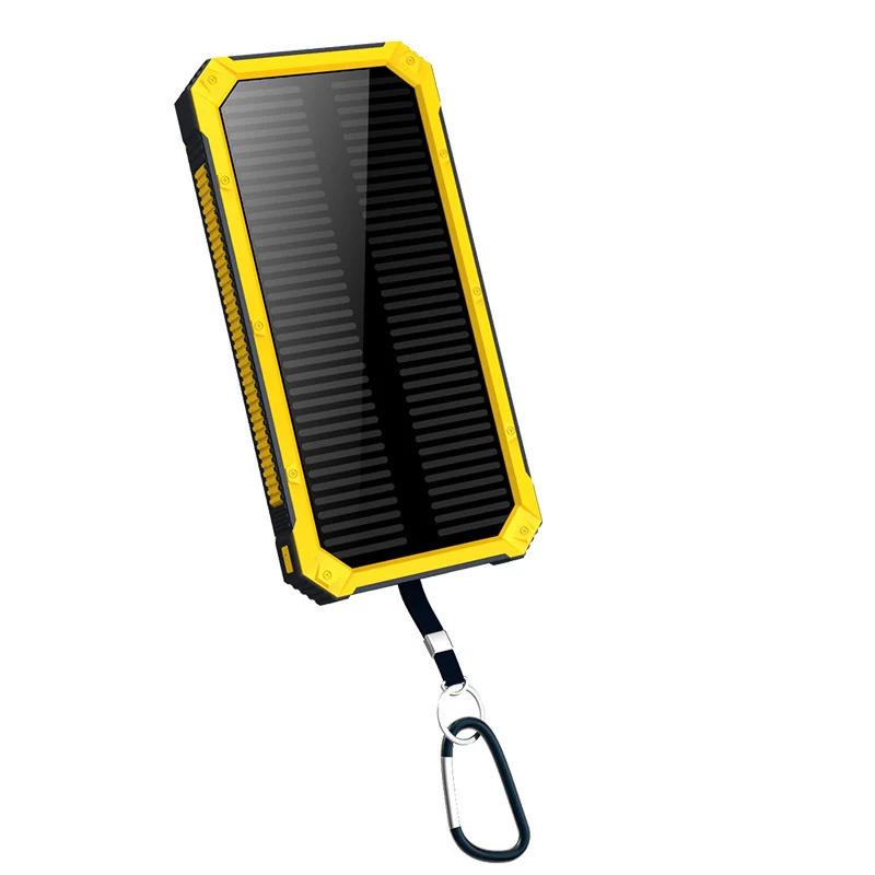 Solar-Powerbank mit robustem Gehäuse und hoher Kapazität Skanto