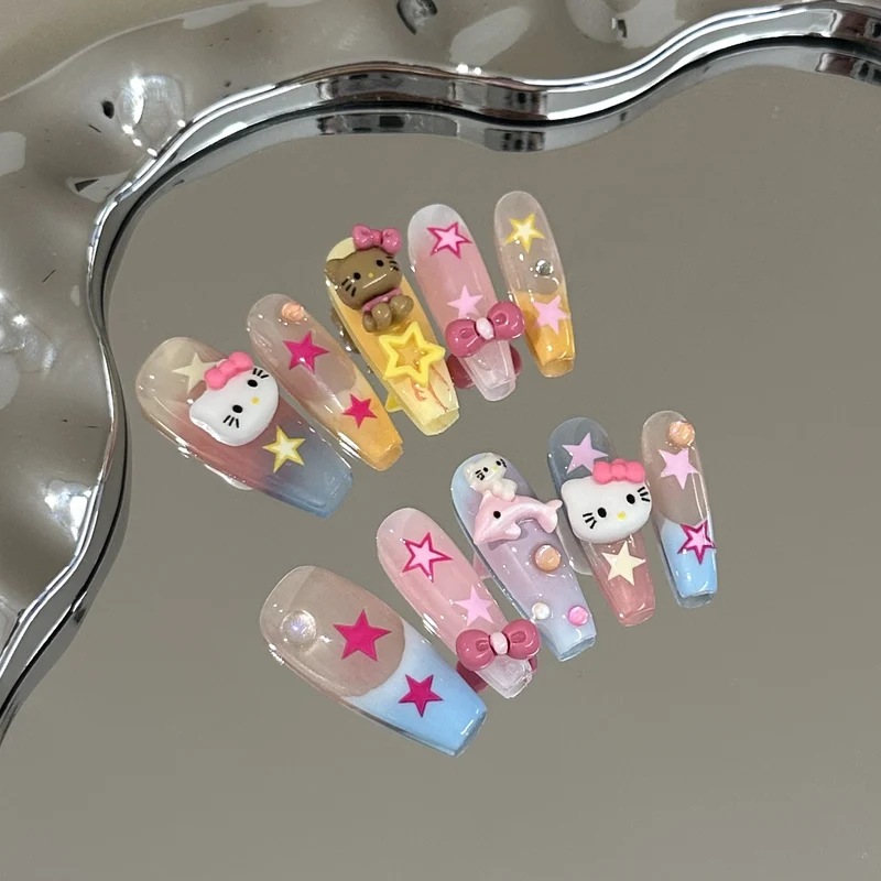 Dekorative Nagelkunst