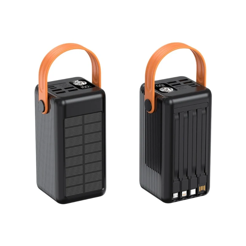 Solar-Powerbank mit mehreren USB-Anschlüssen Skanto