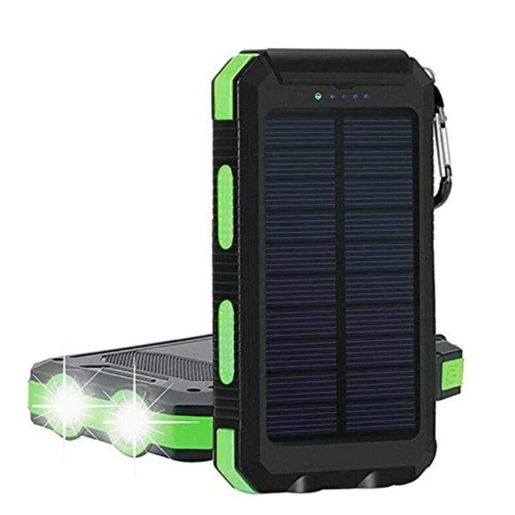 Solar-Powerbank mit hoher Ladeeffizienz und robustem Gehäuse Skanto