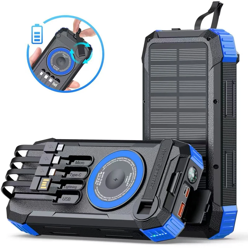 Solar-Powerbank mit Hochgeschwindigkeitsladung Skanto