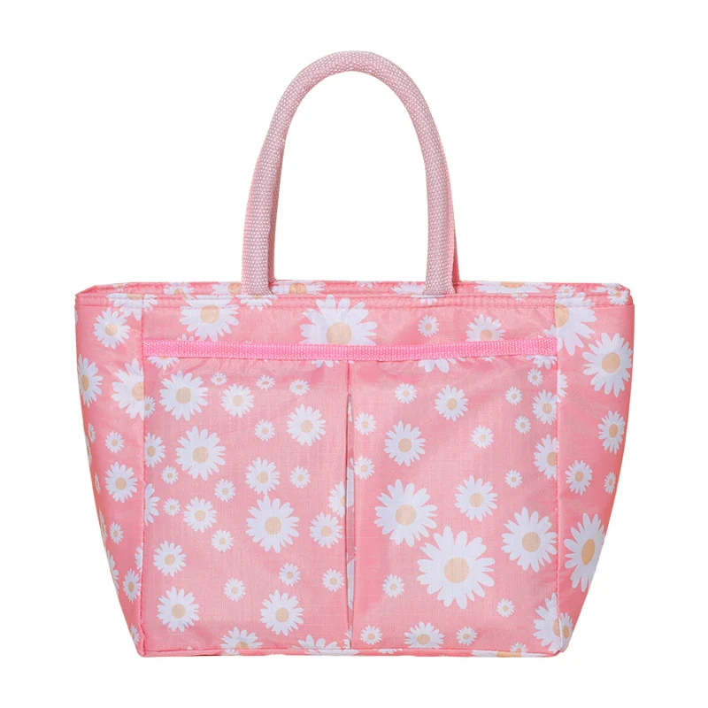 Stylische Tragetasche mit Blumenmuster Skanto