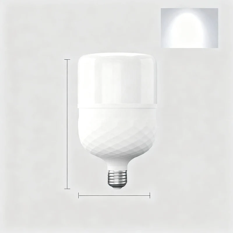 LED-Glühbirne E27, energiesparend, Weiß