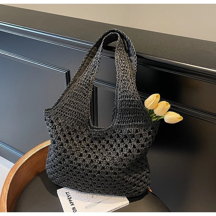 Handtasche mit exklusiver Webstruktur Skanto
