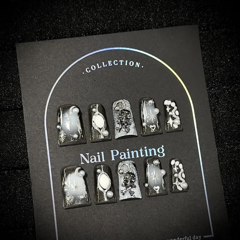 Künstlerische Nagelmalerei Kollektion