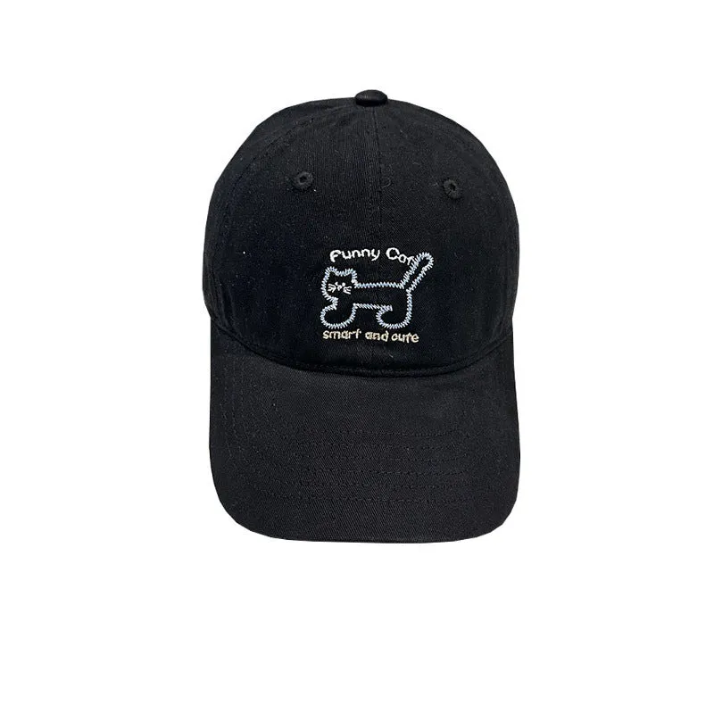 Damen Baseballkappe mit verspieltem Katzenmotiv Skanto