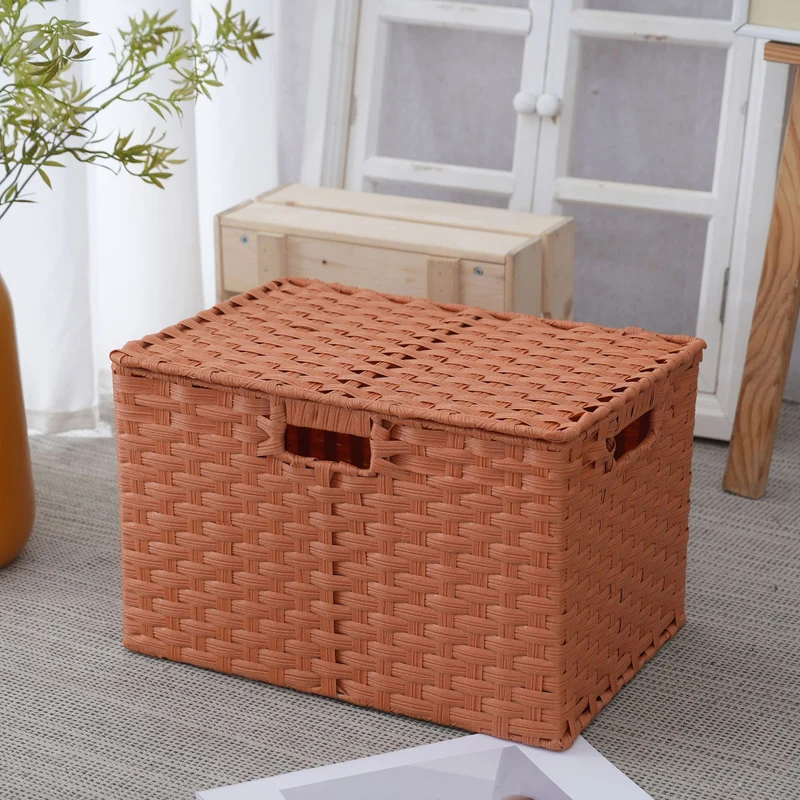 Aufbewahrungsbox aus robustem Flechtmaterial Skanto