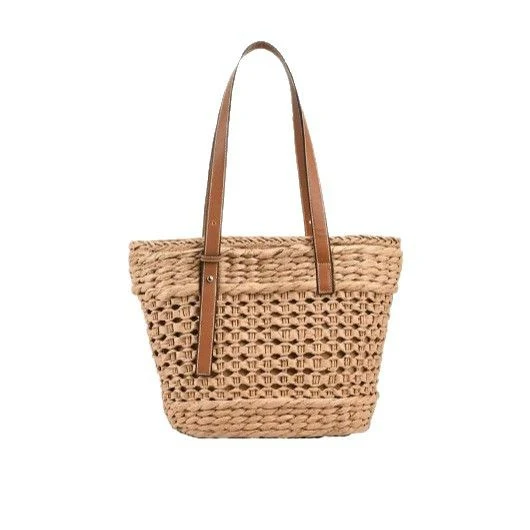 Handgewebte Strandtasche im modernen Design Skanto