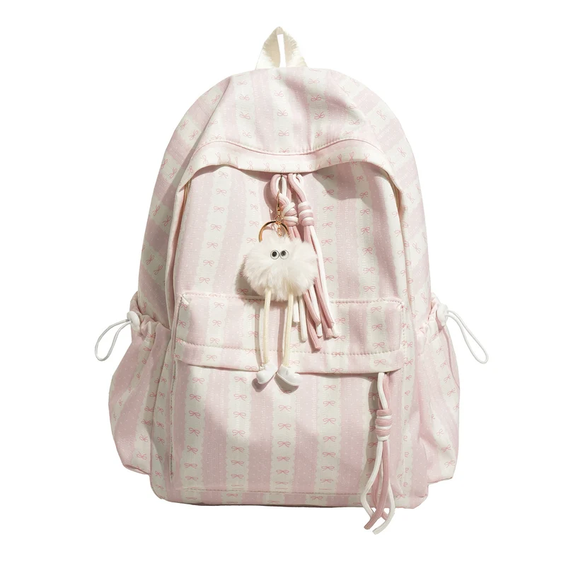 Verspielt gestreifter Rucksack