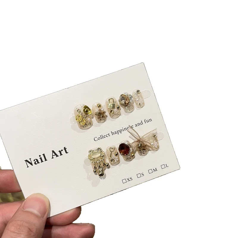 Künstlerisches Edelstein Nagelkunst Set