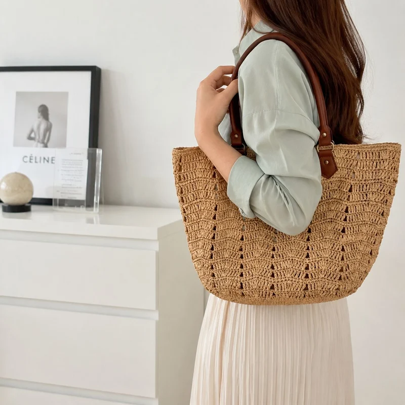 Handtasche mit einzigartigem Flechtdesign Skanto