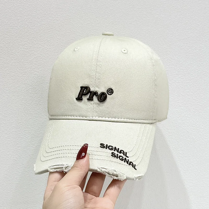 Damen Lässige Distressed-Baseballkappe Skanto
