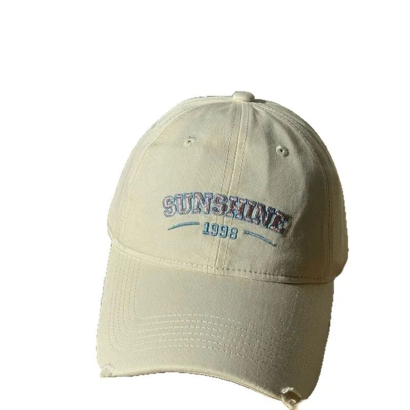 Damen Lässige Distressed-Baseballkappe Skanto