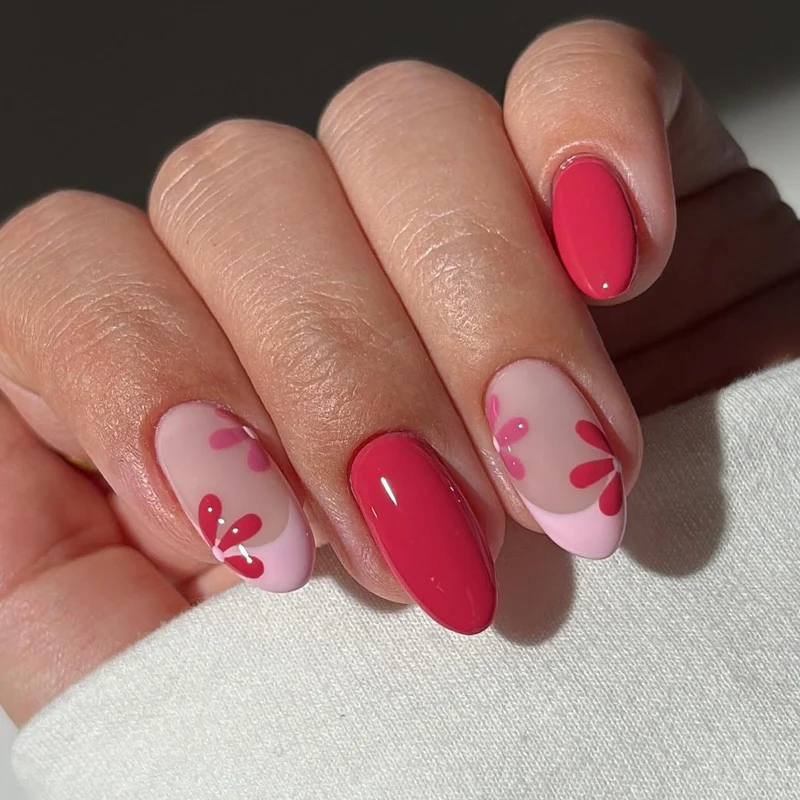 Stylische Maniküre Press-On Nägel