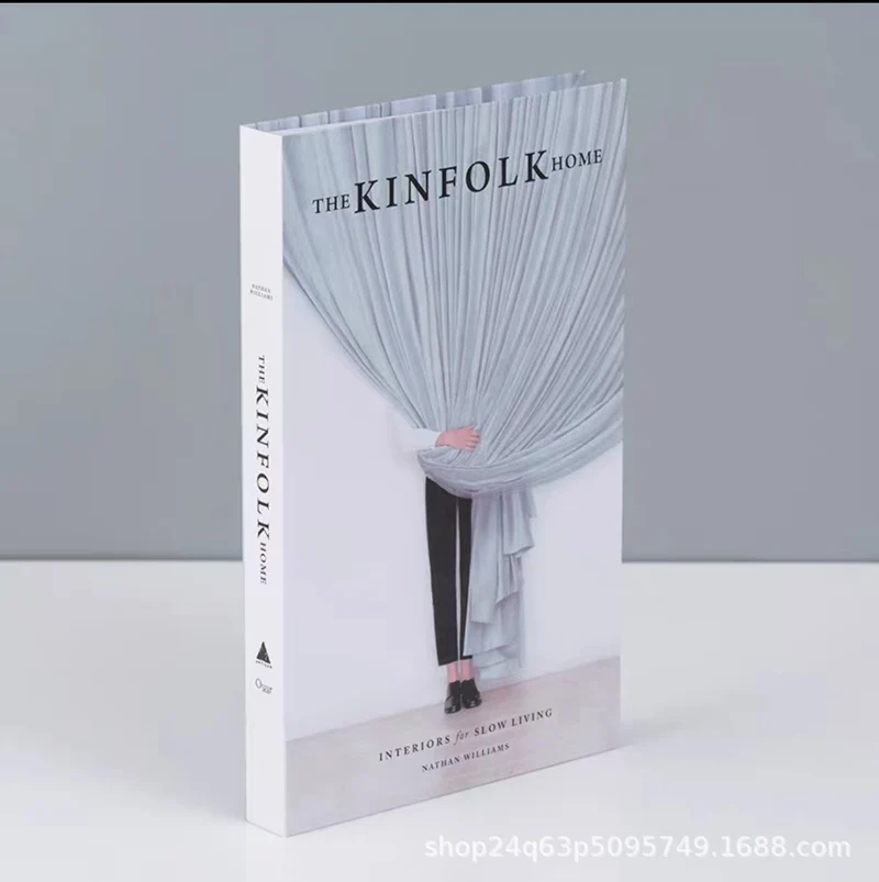 Dekoratives Kunstbuch, nordisch-minimalistisch