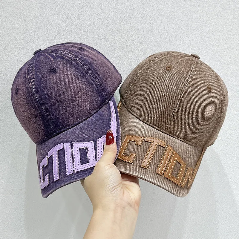 Unisex Stylische Denim-Baseballkappe Skanto