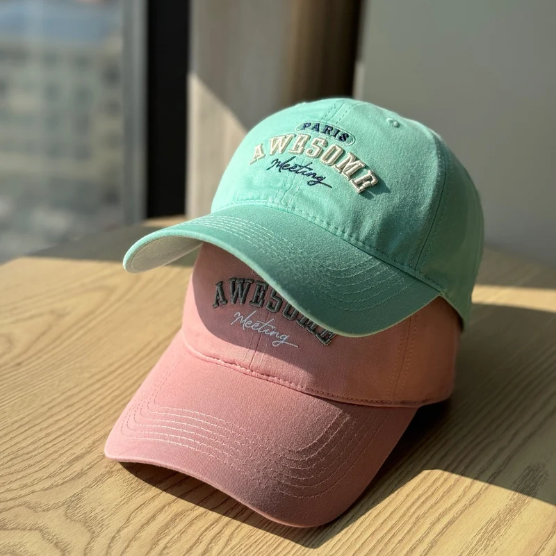 Damen Verstellbare Baseballkappe im Vintage-Stil Skanto