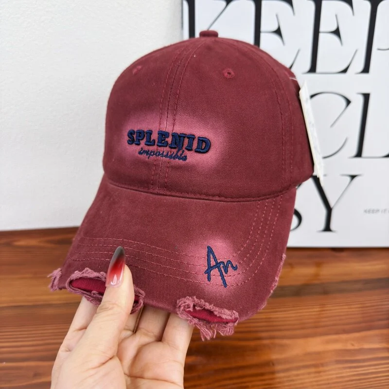 Damen Baseball Cap mit Grafik im Used-Look Skanto