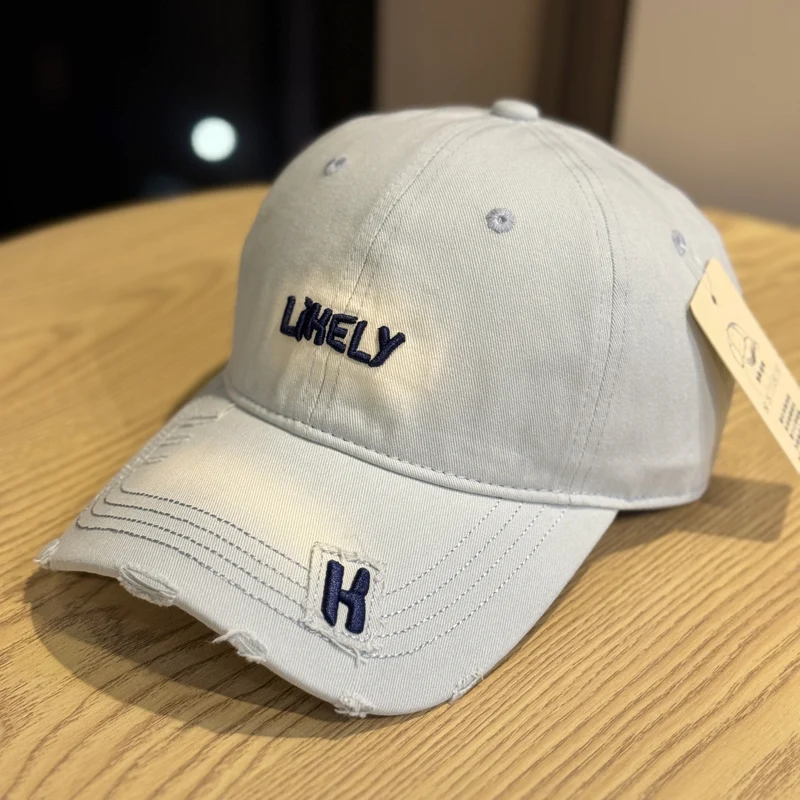 Damen bestickte Baseball Cap im Used-Look Skanto