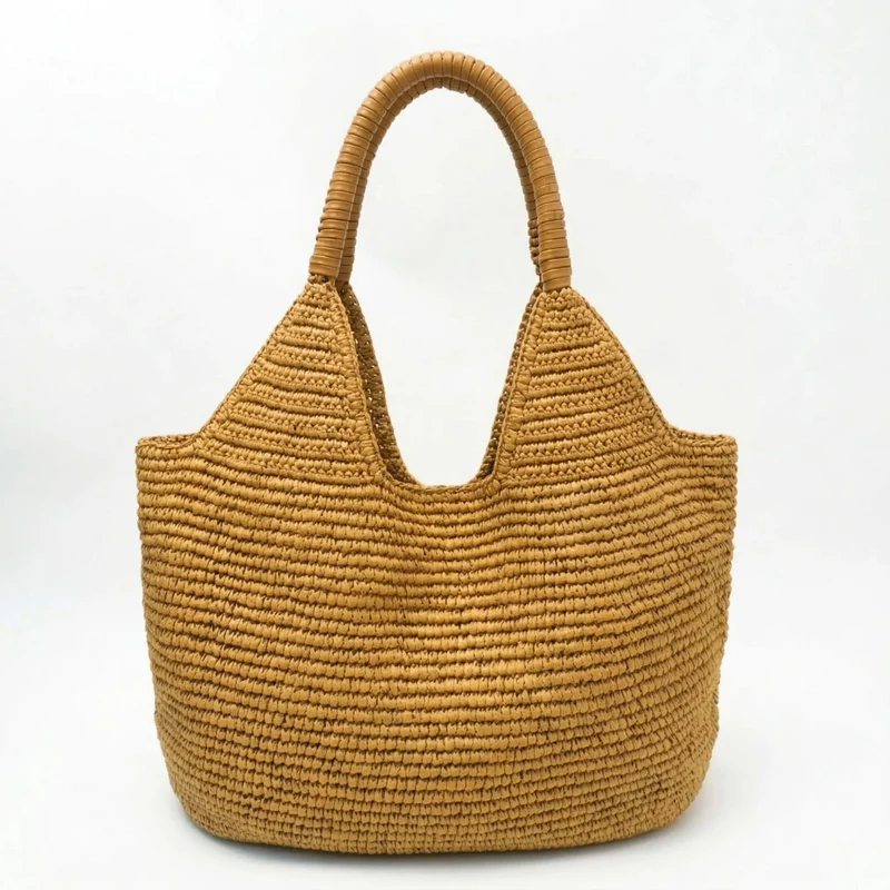 Handgewebte Einkaufs- und Strandtasche Skanto