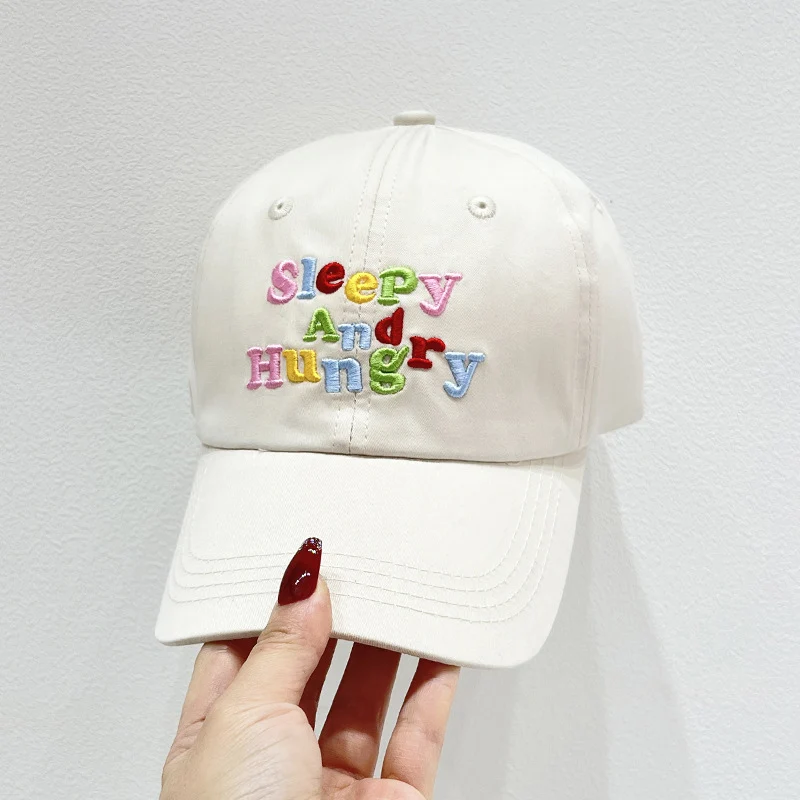 Unisex Bestickte Baseballkappe mit Zitat Skanto