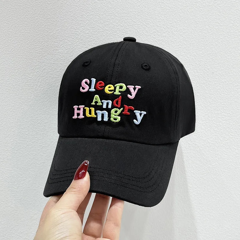 Unisex Bestickte Baseballkappe mit Zitat Skanto