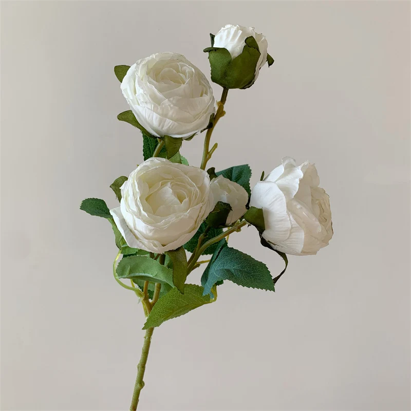 Faux Floral Rose Stiel