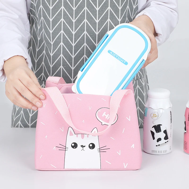 Isolierte Lunchtasche mit lustigem Pinguin-Design Skanto
