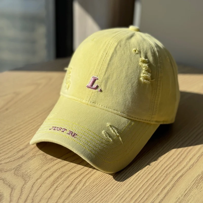 Damen Baseball Cap aus Baumwolle im Used-Look Skanto