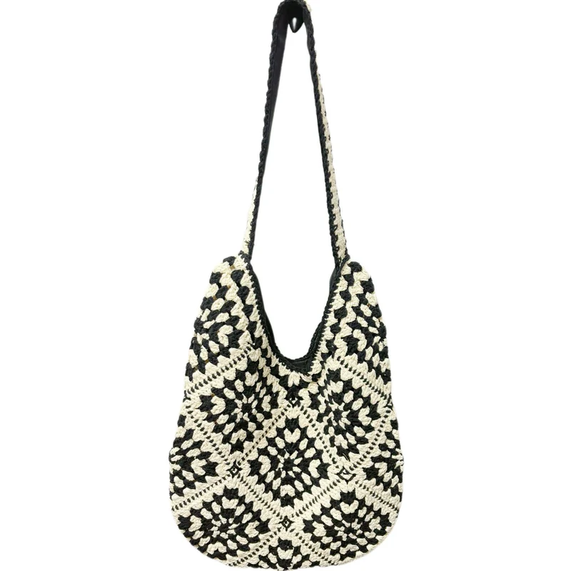 Handgeknüpfte Umhängetaschen mit einzigartigem Blumendesign Skanto