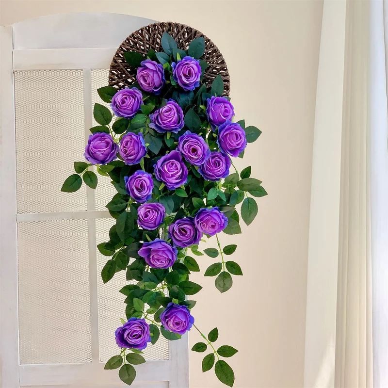 Elegante Blumen Wanddekoration
