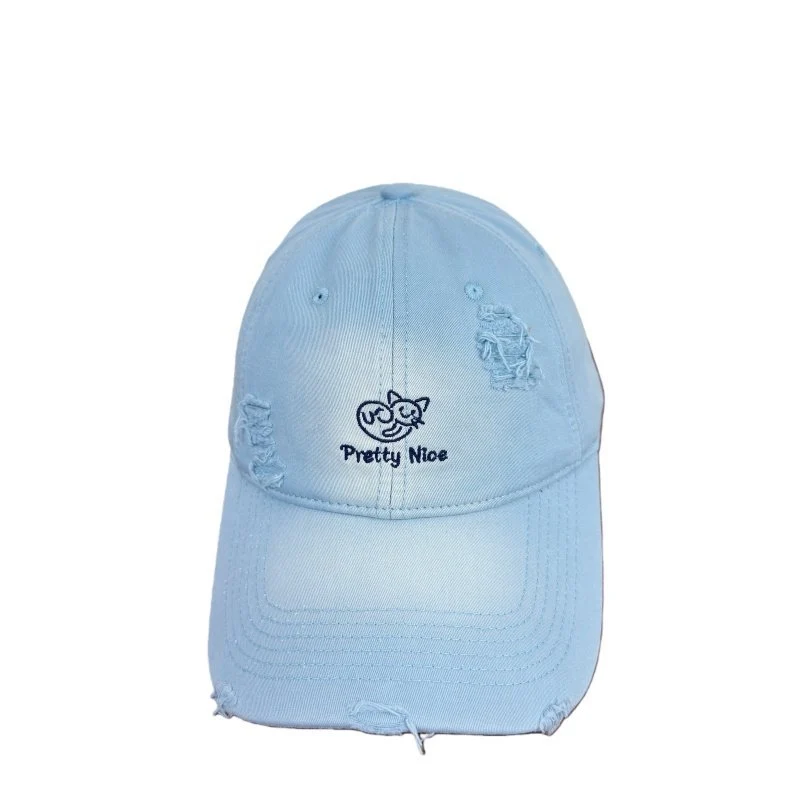 Damen Baseballkappe im Used-Look, lässig bestickt, Skanto