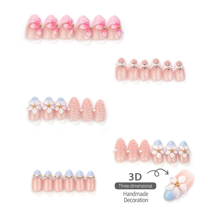 Floral Design Press-On Nagelkunstset