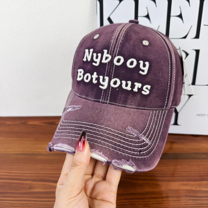 Verstellbare Baseballkappe im Used-Look für Damen Skanto