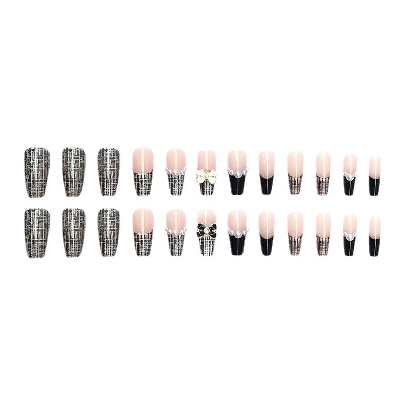 Glamouröse Dekorative Druck-Nagelset