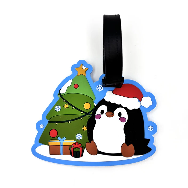 Unisex Verspielter Pinguin Kofferanhänger Skanto