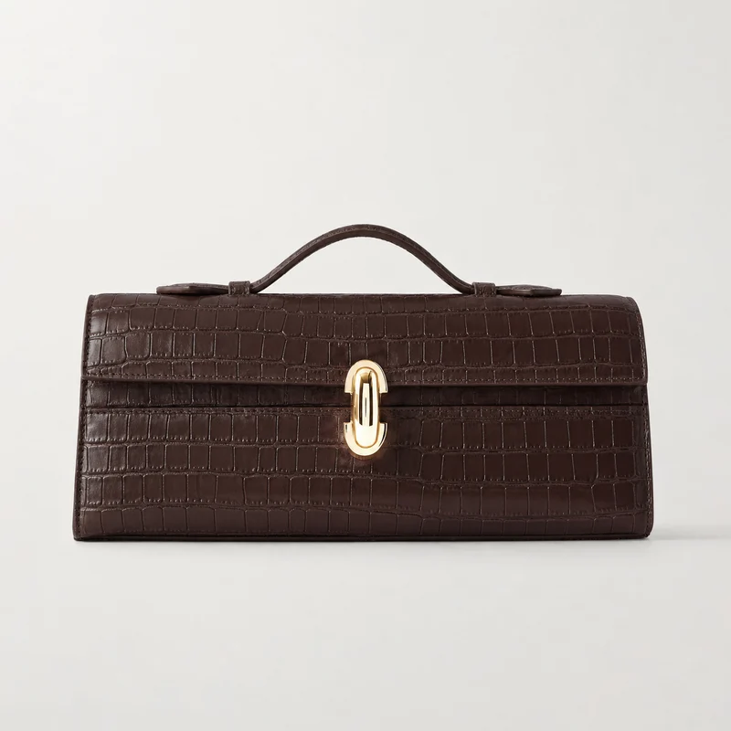 Elegante Wildleder Handtasche