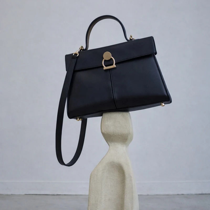Hochwertige Strukturierte Handtasche