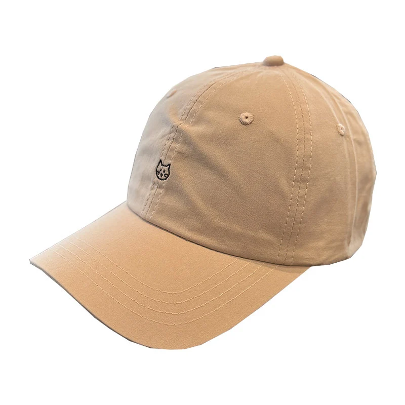 Unisex Baseballkappen mit süßer Katzenstickerei Skanto