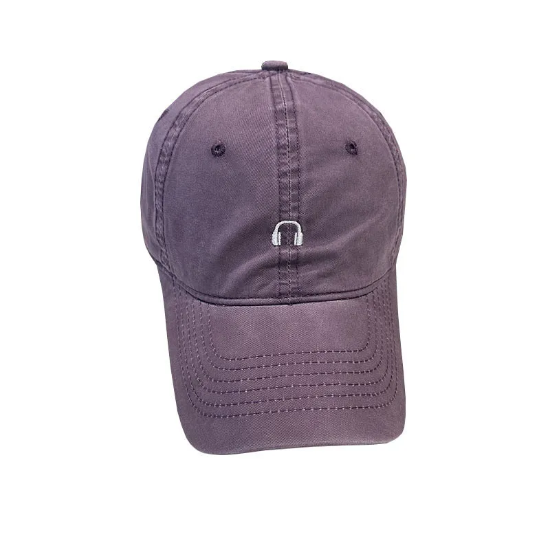 Unisex Baumwolltwill-Kappe mit einzigartigem Musik-Emblem Skanto