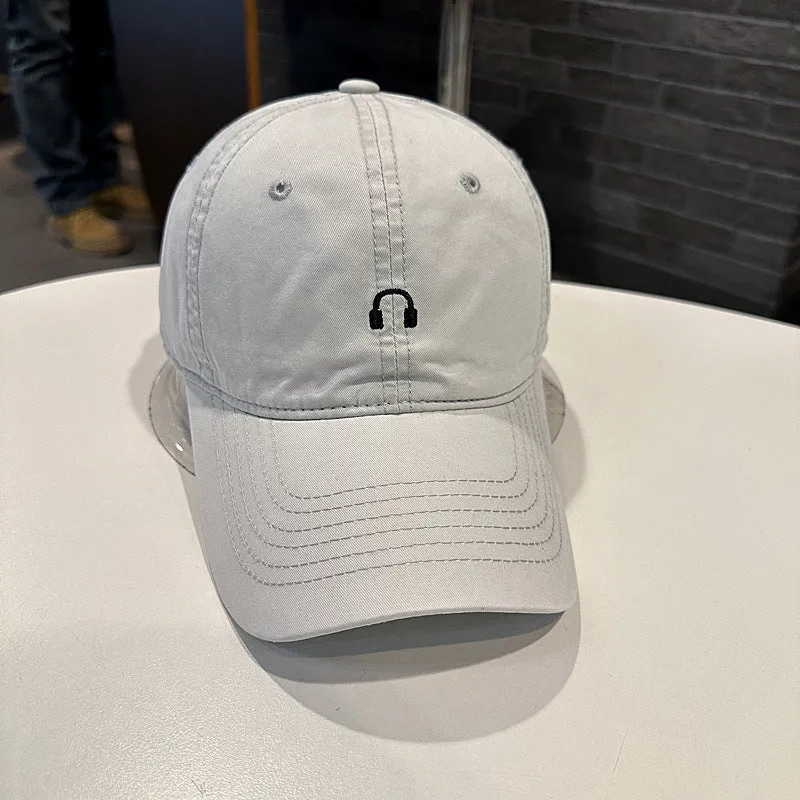 Unisex Baumwolltwill-Kappe mit einzigartigem Musik-Emblem Skanto