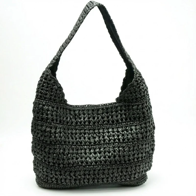 Handgemachte Makramee Hobo Bag Skanto