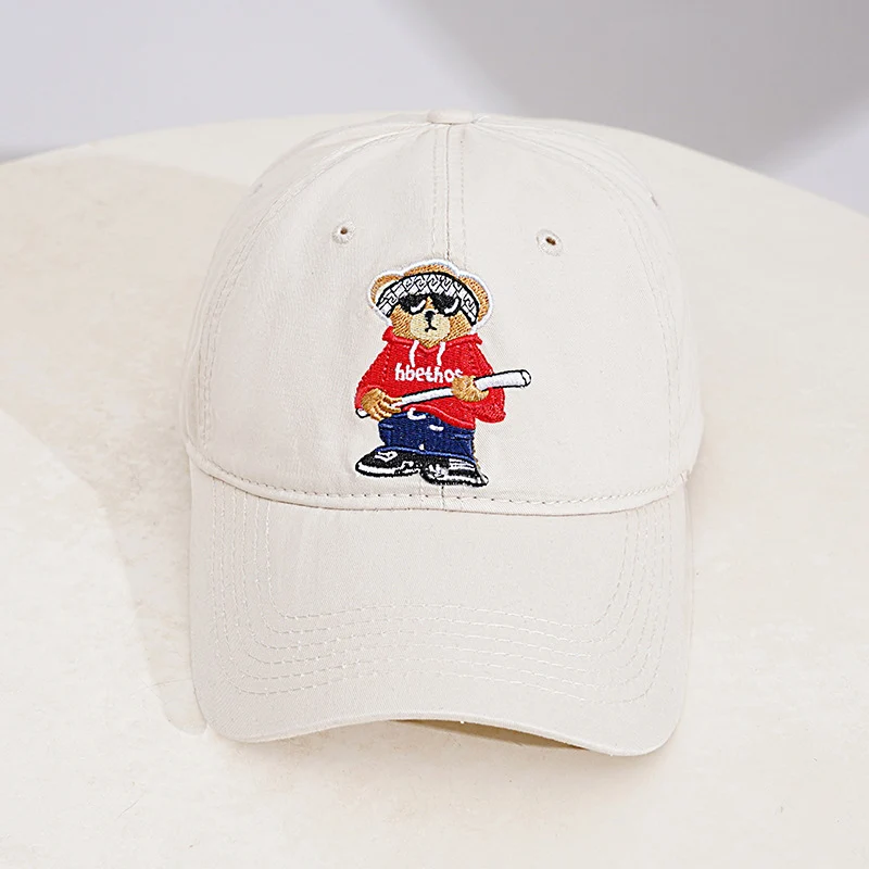 Herren Bestickte Baseballkappe mit Cartoon-Charakter Skanto