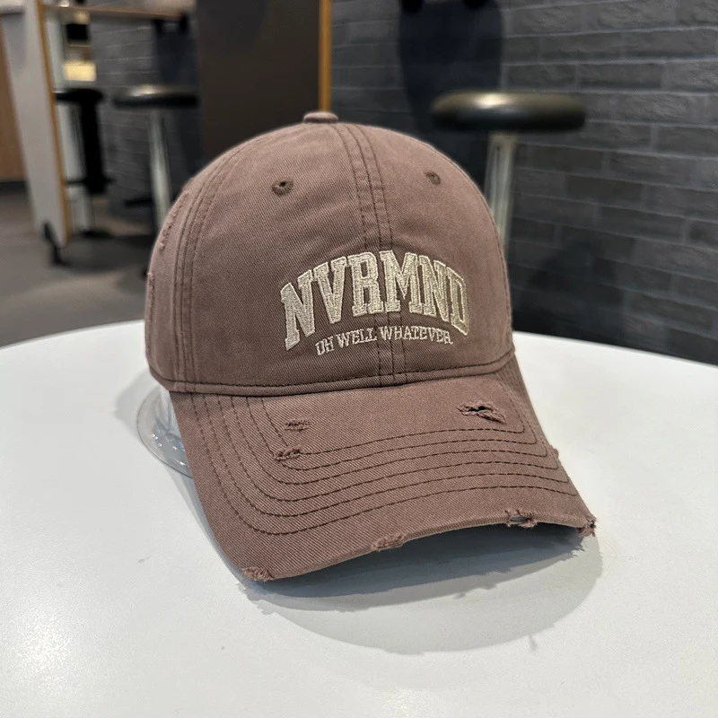 Herren Baseballkappe mit Used-Grafik Skanto