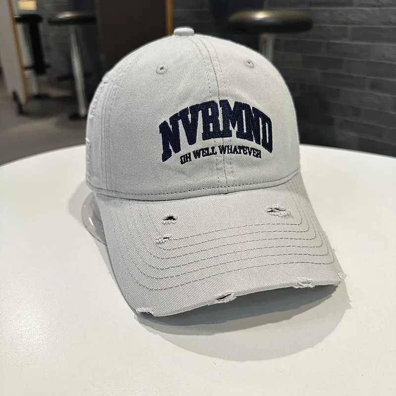 Herren Baseballkappe mit Used-Grafik Skanto